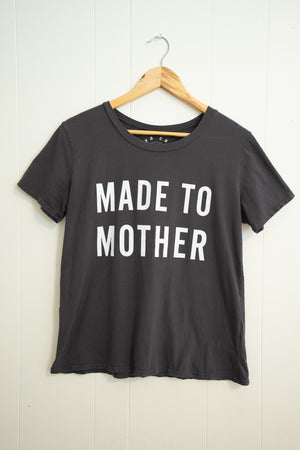 Made To Mother Tee | Charcoal