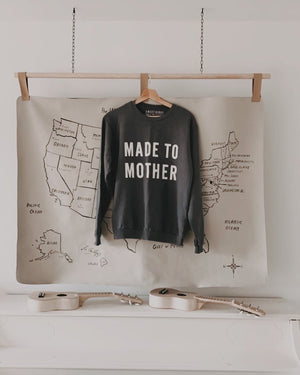 Made To Mother Sweatshirt | Charcoal